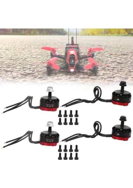 Fpv Yarış Drone QUADCOPTER4PCS Için RS2205 2300KV Cw / Ccw Fırçasız Motor Parçası (Yurt Dışından) indirimleri