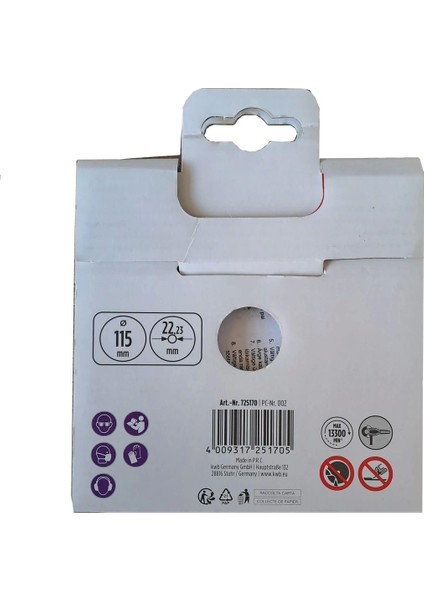 725170 Classıc Elmas 115X22,33 mm