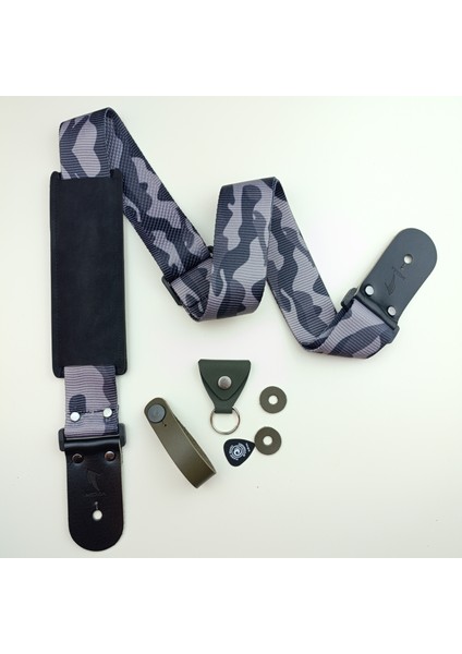 Elektro Gitar Askısı, Strap Lock, Pena Kılıfı, Kafa Bağlantı Aparatı - Soldıer Sr fırsatları