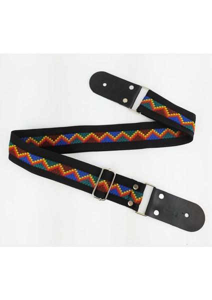 Deri Uçlu Gitar Askısı (Tüm Gitarlarla Uyumludur) Gitar Kayışı Guıtar Strap - Elanıe fiyatları