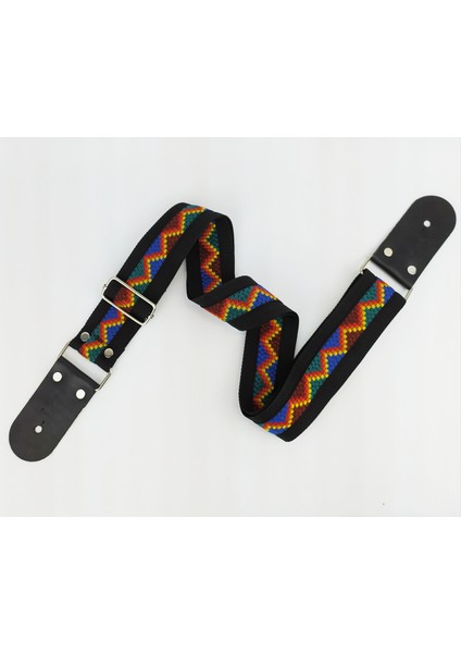 Deri Uçlu Gitar Askısı (Tüm Gitarlarla Uyumludur) Gitar Kayışı Guıtar Strap - Elanıe modelleri