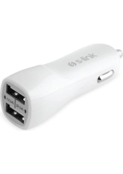 IP-805 2.4A Iki USB Araç Şarj Cihazı