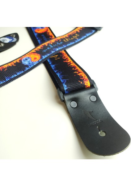 Gitar Askısı (Tüm Gitarlarla Uyumludur) Gitar Kayışı Guıtar Strap - Yıngyang Fıre