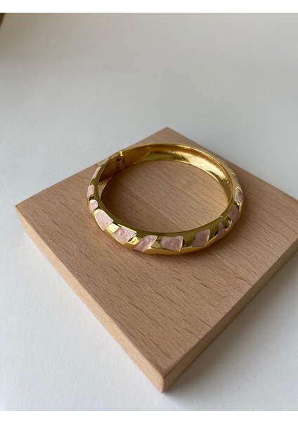 Gold Pembe Mineli Kemik Kelepçe