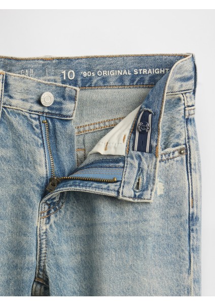 Erkek Çocuk Açık Mavi Erkek Çocuk | Original Fit Washwell™ Jean Pantolon