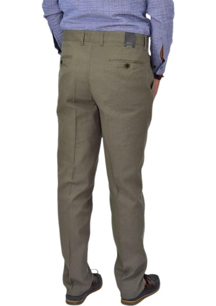 Erkek Kanvas Pantolon Regular Fit Düz Desenli Pamuklu 1291 Model fırsatları