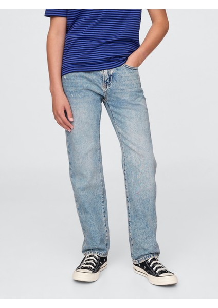 Erkek Çocuk Açık Mavi Erkek Çocuk | Original Fit Washwell™ Jean Pantolon