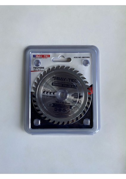Testere 115XX22.2MM