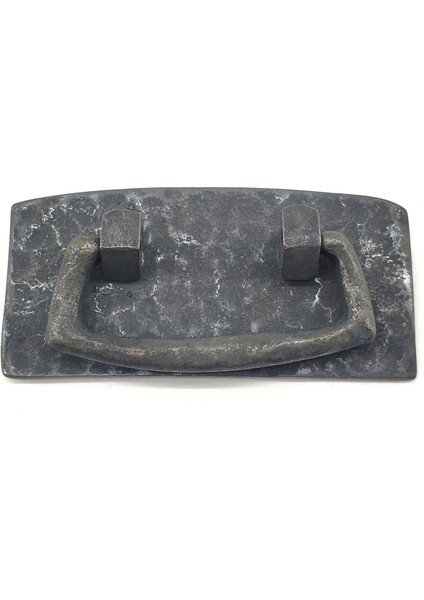 Antika Tarz Dekoratif Pirinç Otantik Dövme Kapı Kulbu - 45X90 Mm, Oksit