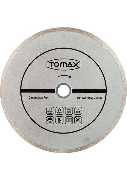 Sürekli Elmas Fayans Kesici Disk - 115X2,0X22