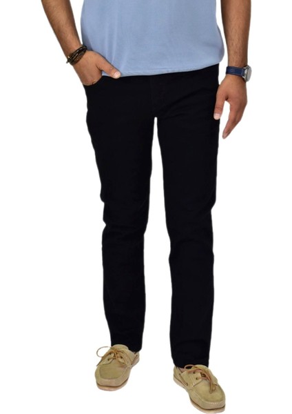 Erkek Regular Fitt Siyah Jeans Pantolon 320 BGL-ST04608 fiyatları