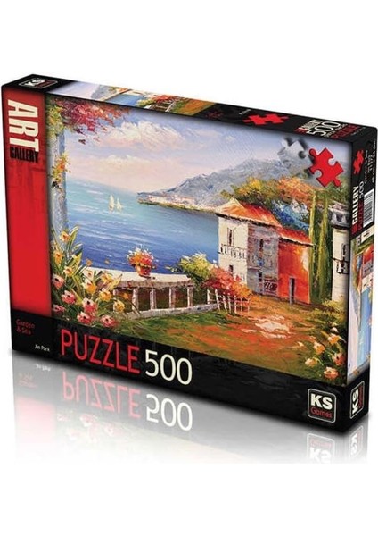 Garden Sea 500 Parça Puzzle -Ks Puzzle