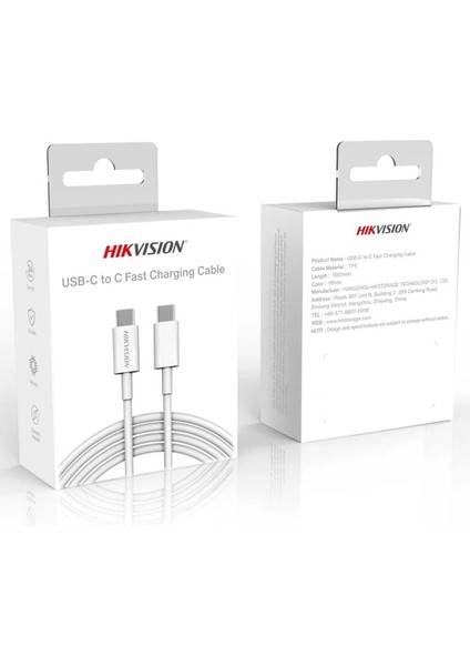 Type-C To Type-C USB Kablo 1 Metre Hızlı Şarj 20V/3A Güç Çıkışı Data Kablosu 60W'A Kadar CBC2C