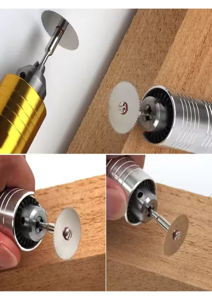 Ahşap Alüminyum Plastik Tahta Kesme Dremel Gravür Oyma Şekil Verme 6 Parça Uç Mini Testere Bıçak modelleri