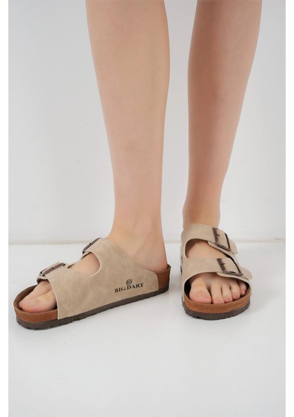 Unisex Ortopedik Terlik - Bej