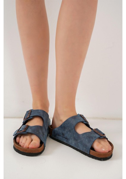 Unisex Ortopedik Terlik - Lacivert