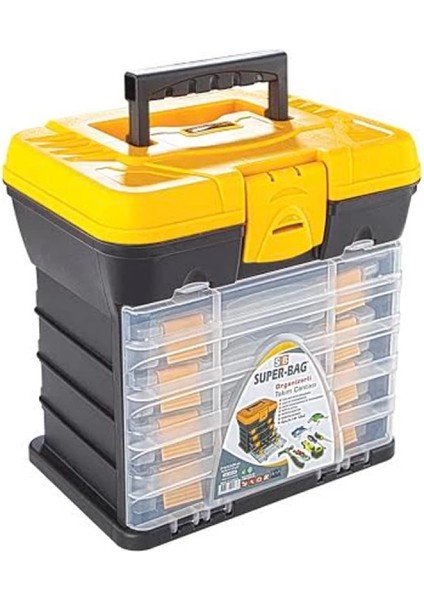 Super Bag ASR-2089 Organizerli Hobby Tabure / Takın Çantası