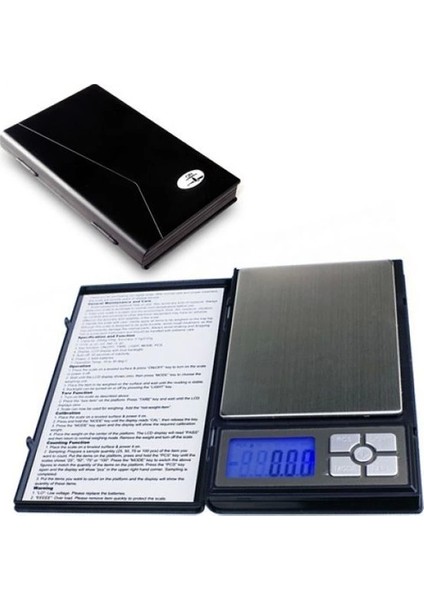 Fırsat Byr Dijital Göstergeli Notebook Hassas Kuyumcu Terazisi (500 Gr-0.01)) Yeni