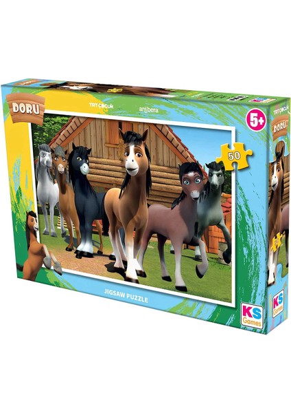 Fırsat Byr Ks Games Doru 50 Parça Puzzle Yeni
