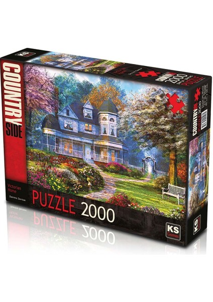 Fırsat Byr Ks Victorian Home 2000 Parça Puzzle Yeni