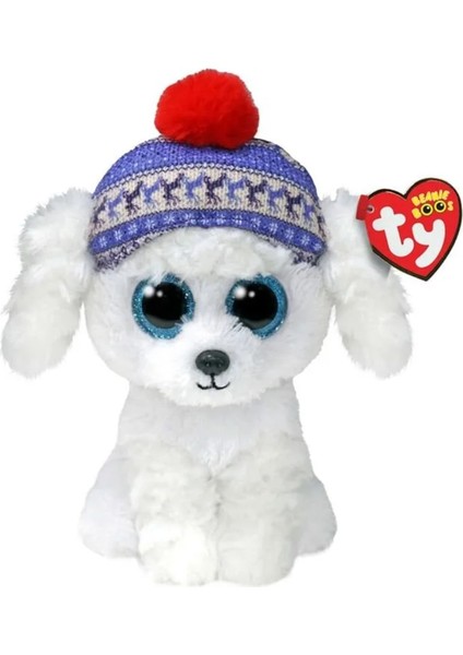 Fırsat Byr Bereli Beyaz Peluş Köpek Sleighbell 18 cm Yeni