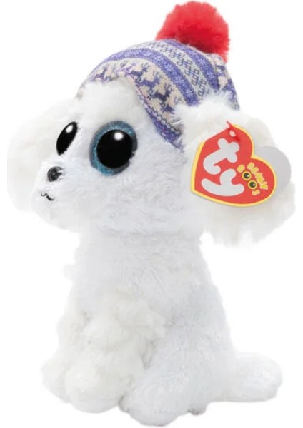 Fırsat Byr Bereli Beyaz Peluş Köpek Sleighbell 18 cm Yeni