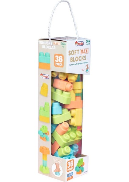 Fırsat Byr 04048 Soft Maxi Bloklar 36 Parça Yeni