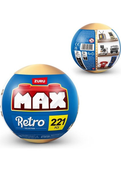 Fırsat Byr MNB07000 Max Retro Sürprizi 168 Parça - Idır Yeni