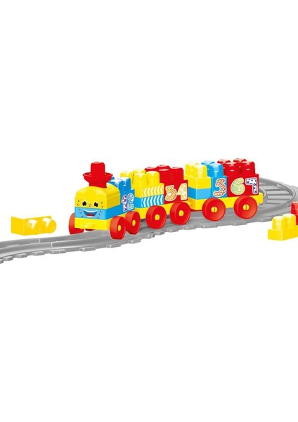 Fırsat Byr 5081 Tren Yol Blok Seti 58 Parça Yeni