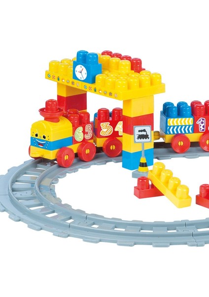 Fırsat Byr 5081 Tren Yol Blok Seti 58 Parça Yeni