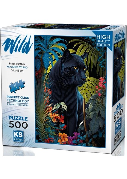 Fırsat Byr Ks Games Black Panther With Puzzle 500 Parça 20071 Yeni