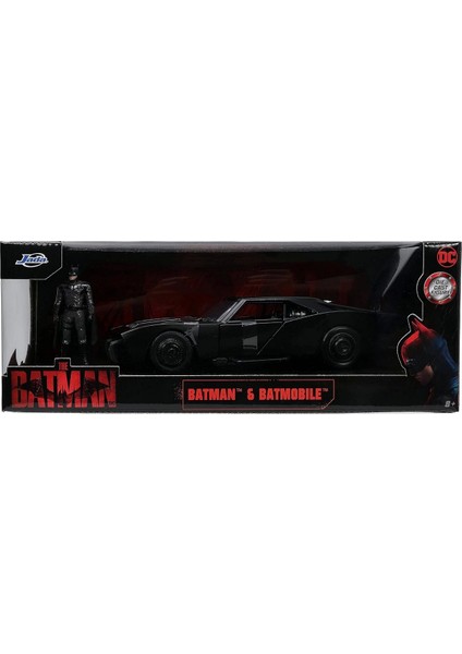 Fırsat Byr 1/24 Batmobile Car Metal Yeni