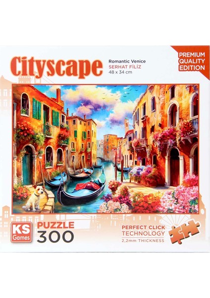 Fırsat Byr Ks Games Romantic Venice Puzzle 300 Parça Yeni