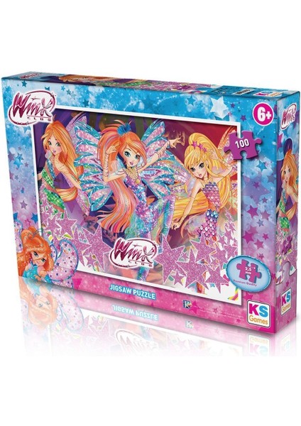 Fırsat Byr WINX714 Ks Winx / 100 Parça Puzzle Yeni