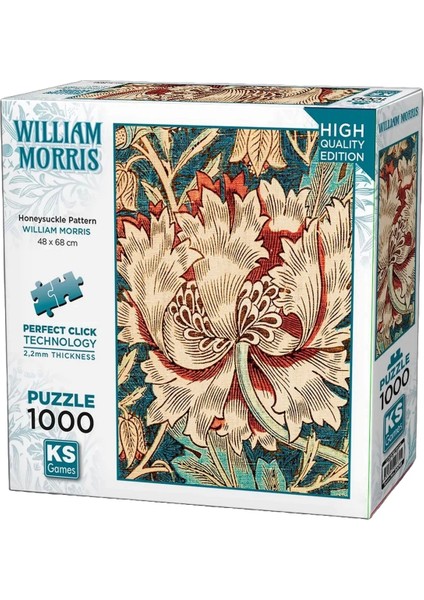 Fırsat Byr Ks Games Morris: Honeysuckle Puzzle 1000 Parça 20761 Yeni