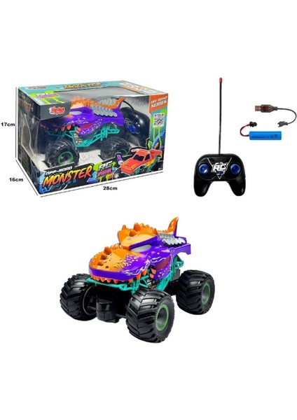 Fırsat Byr Uzaktan Kumandalı Full Fonksiyon Şarjlı Monster Canavar Araba Yeni
