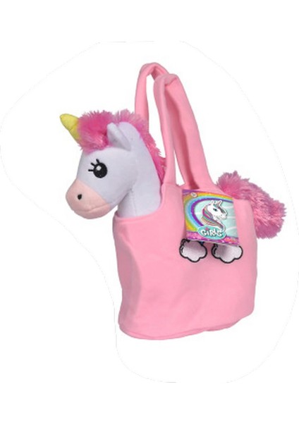 Fırsat Byr Çanta Unicornlu Peluş SMB-105560064 Yeni
