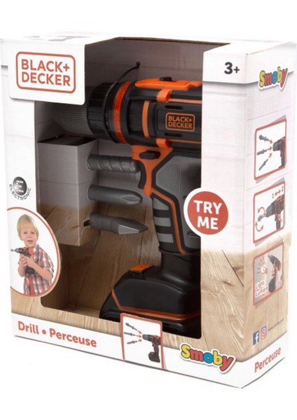Fırsat Byr Black & Decker Elektrikli Matkap 360916 Yeni