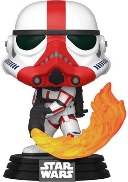 Fırsat Byr Pop! The Mandalorian Incinerator Trooper 45542 Yeni