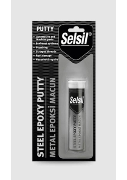 Fırsat Byr Selsil Metal Putty Epoksi Macun Yapıştırıcı 57 gr Yeni