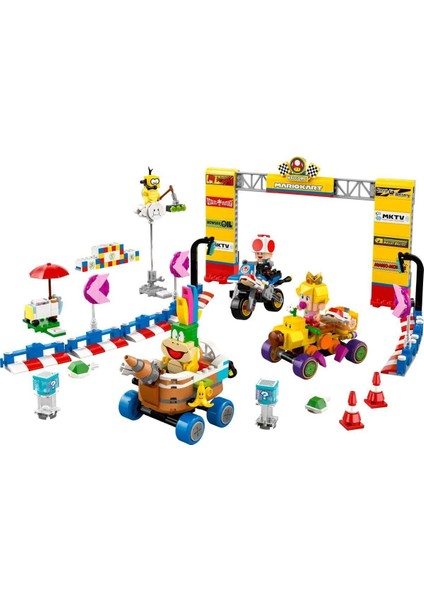 Fırsat Byr 72036 Super Mario - Peach ve Grand Prix Seti 823 Parça +8 Yaş Yeni