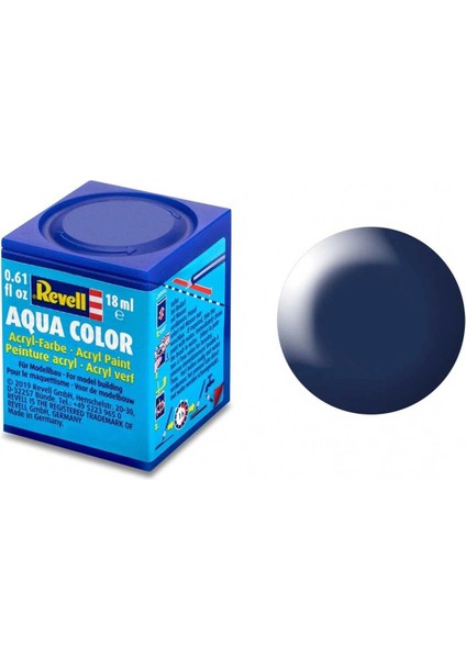 Fırsat Byr 350 - Aqua Color Dark Blue - Silk Boya - 18 ml Yeni