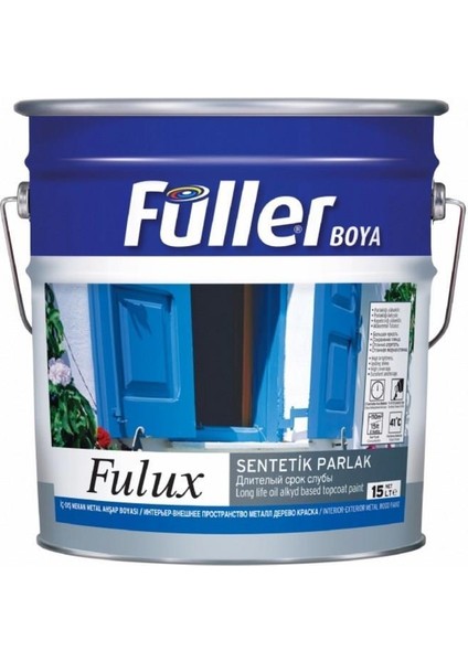 Fırsat Byr Fulux Sentetik Parlak Boya 0,25 Litre Boncuk Mavi Yeni