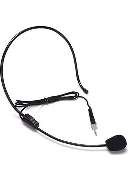 Fırsat Byr Osw W-2 kablolu 3.5 mm Vidalı Headset Telsiz Kafa Mikrofonu Yeni