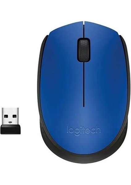 Fırsat Byr M171 Kablosuz USB Mavi Mouse Yeni
