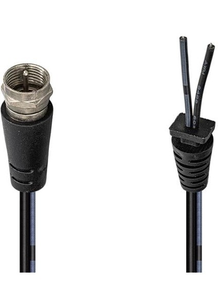 1.2 Metre F Konnektör Adaptör Kablo Yerli Üretim Yeni