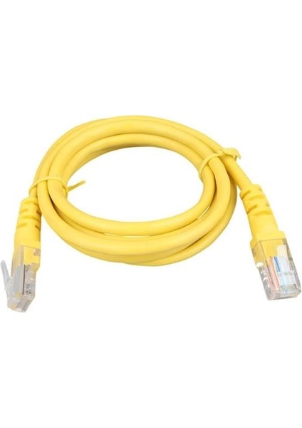Powermaster Sarı 1.5 Metre Cat5 Ethernet Kablo (Refresh) Yeni