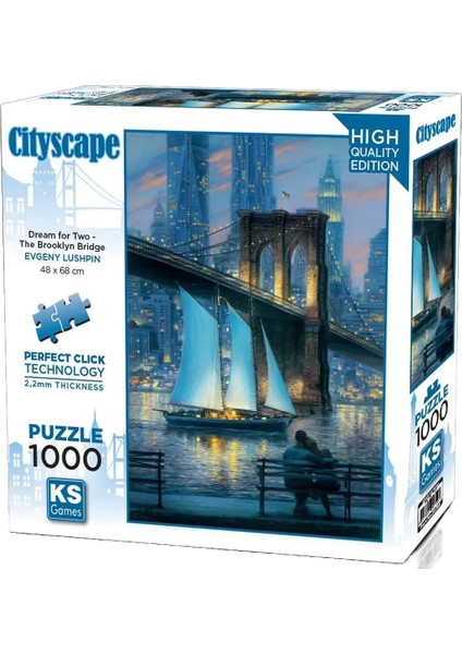 Fırsat Byr Ks Games Dream For Two Puzzle 1000 Parça 20754 Yeni