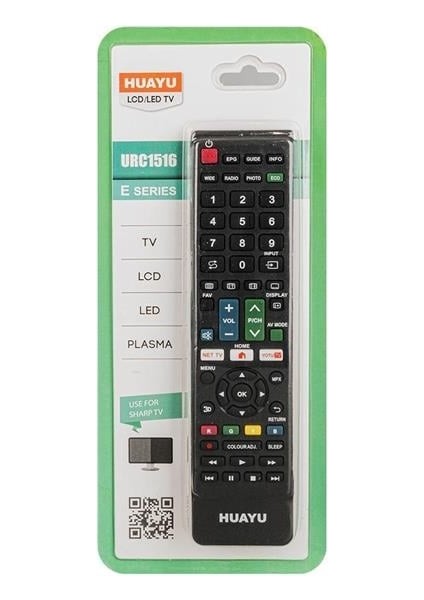 Fırsat Byr URC1516 Sharp Universal Lcd-Led Tv Kumanda Yeni
