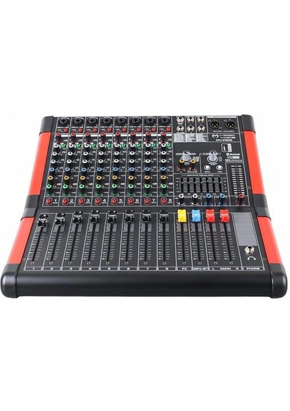 Fırsat Byr MV-P800 8 Kanal Usb-Bluetooth Destekli Deck Mixer Yeni